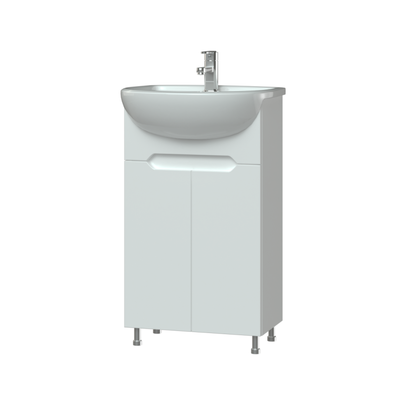 Тумба под умывальник Garda Marsell-7 500 Т_ум_2дв_500_PVC