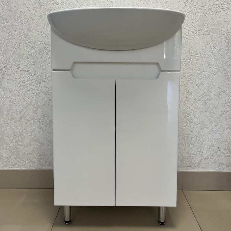 Тумба под умывальник Garda Marsell-7 500 Т_ум_2дв_500_PVC спереди