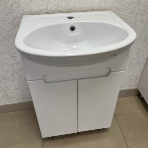 Тумба под умывальник Garda Marsell-7 500 Т_ум_2дв_500_PVC сверху