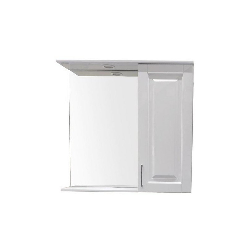 Шкаф с зеркалом Garda Alba-3 850R 02.3.850R