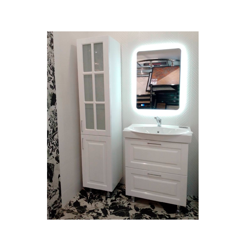 Шкаф-пенал Garda Alba-24 400R П_ВФ6_2дв_400R_Alba в интерьере