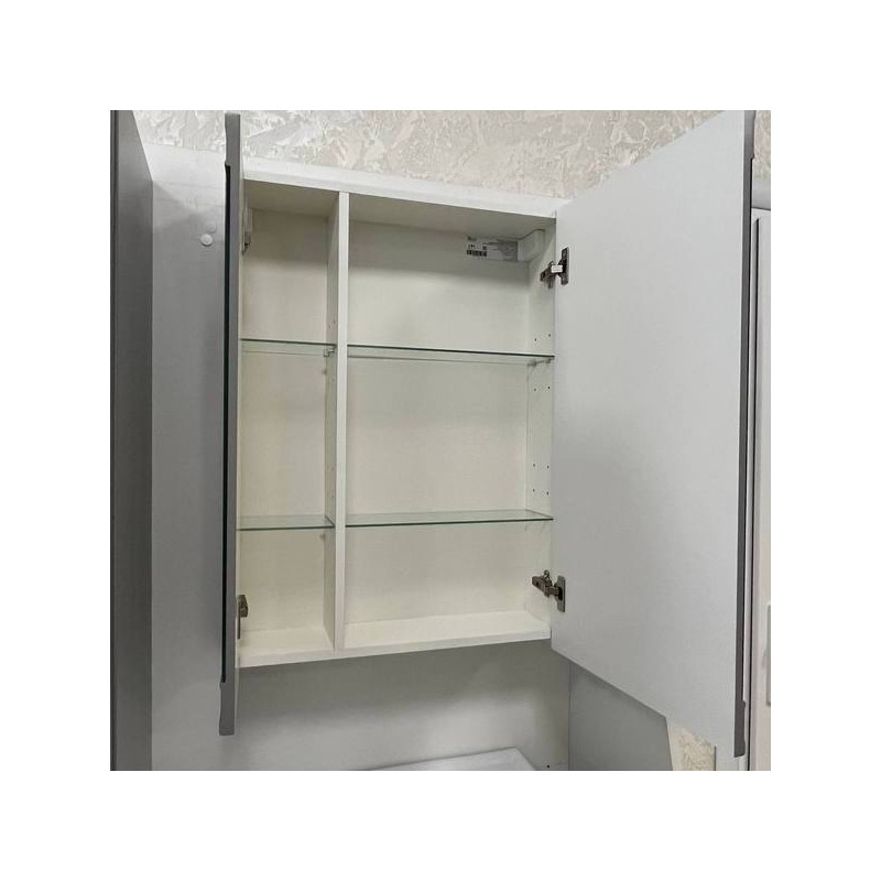 Шкаф с зеркалом Garda Stella-6 600L (M) З_2дв_600L_Stellla в раскрытом виде