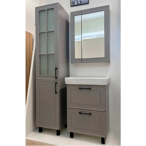 Шкаф с зеркалом Garda Stella-6 600L (M) З_2дв_600L_Stellla в интерьере