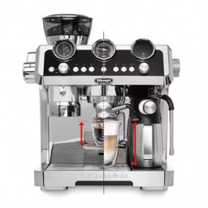 Кофеварка DeLonghi EC 9865 M спереди