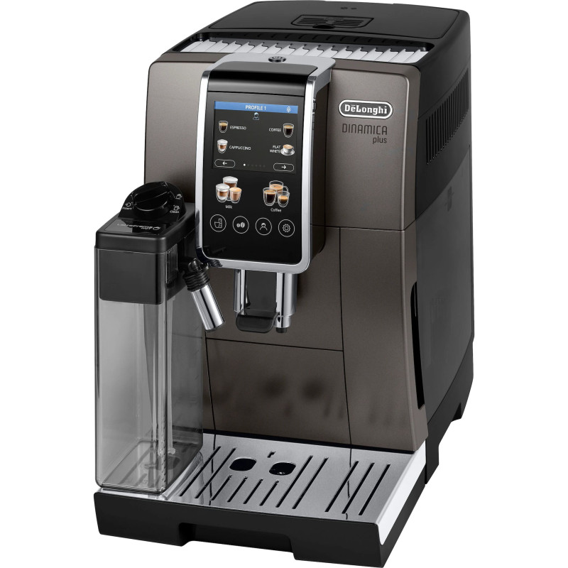 Кофемашина DeLonghi  ECAM 380 95 TB сбоку