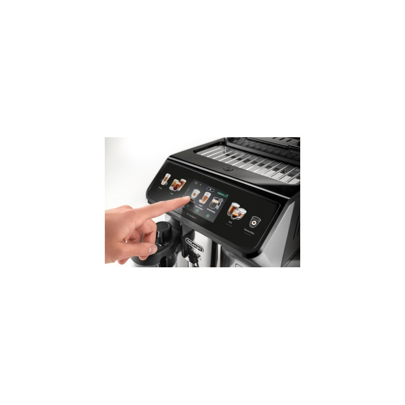 Кофемашина DeLonghi  ECAM 450 65 S сенсорный экран