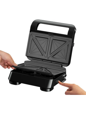 Электрогриль Braun SM 5000 BK в раскрытом виде