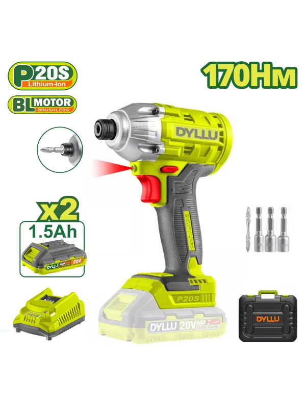 Винтоверт DYLLU DTCD2512 особенности