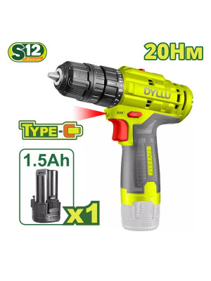 Дрель-шуруповерт DYLLU DTCDS520 особенности