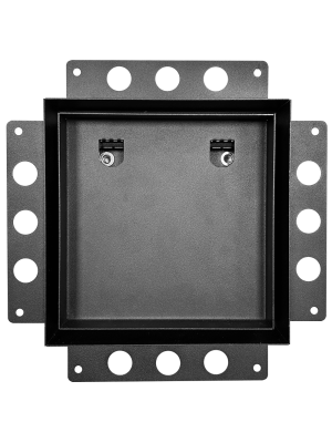 Вентиляционная решетка HOMY AIR PRO AP100BM 20x20 с маяком с крышкой