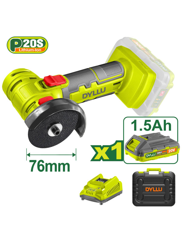 Угловая шлифмашина DYLLU DTLAP571 комплектация