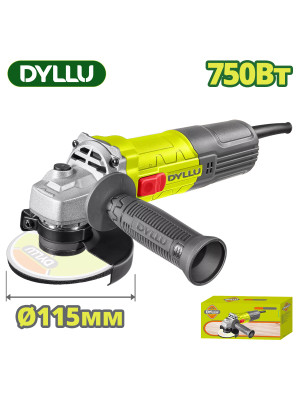 Угловая шлифмашина DYLLU DTAG15711 комплектация