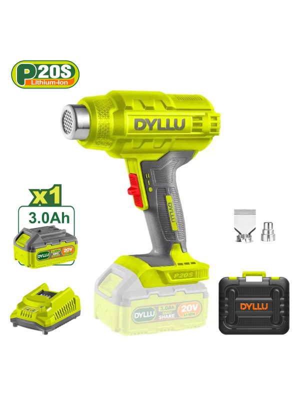 Строительный фен DYLLU DTKH1B01 комплектация