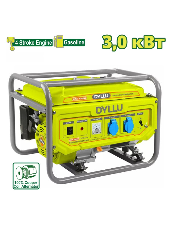 Бензиновый генератор DYLLU DTGEAA06 особенности