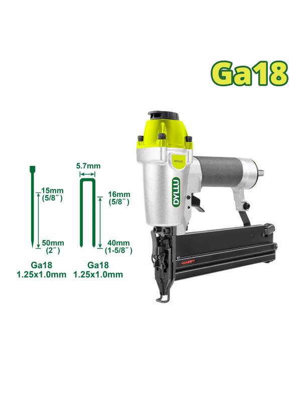 Пневматический гвоздезабивной пистолет DYLLU DTBN2540 характеристики