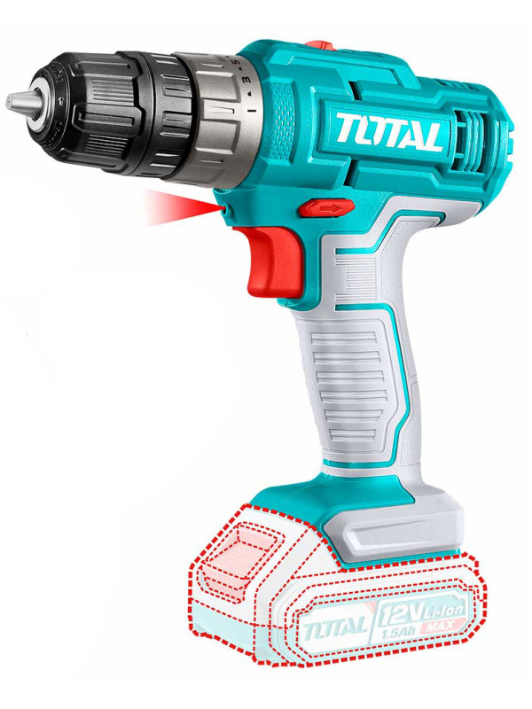 Дрель-шуруповерт Total TDLI1228