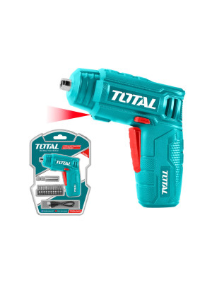 Электроотвертка Total TSDLI0402 комплектация
