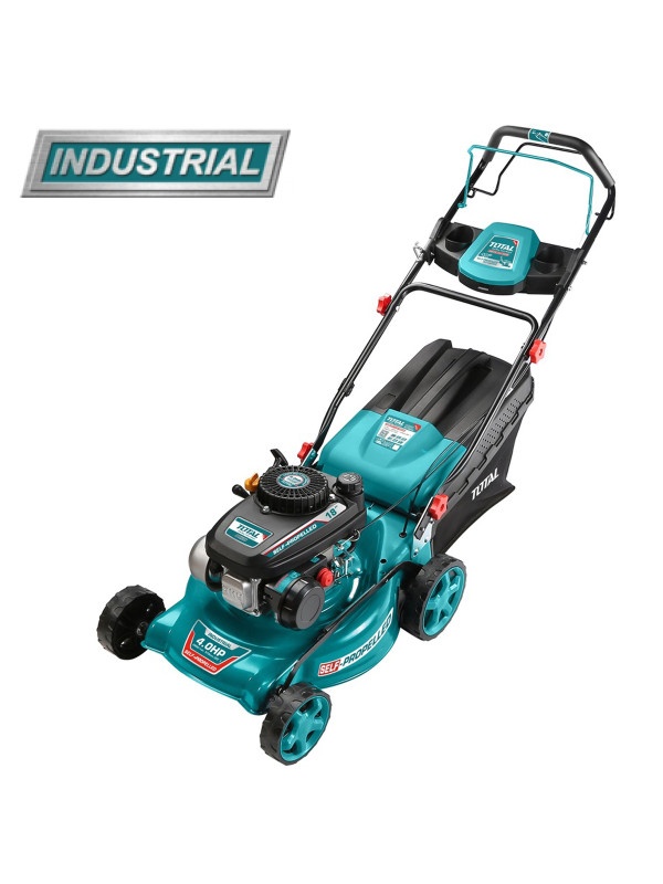 Газонокосилка бензиновая Total TGT141182 под углом