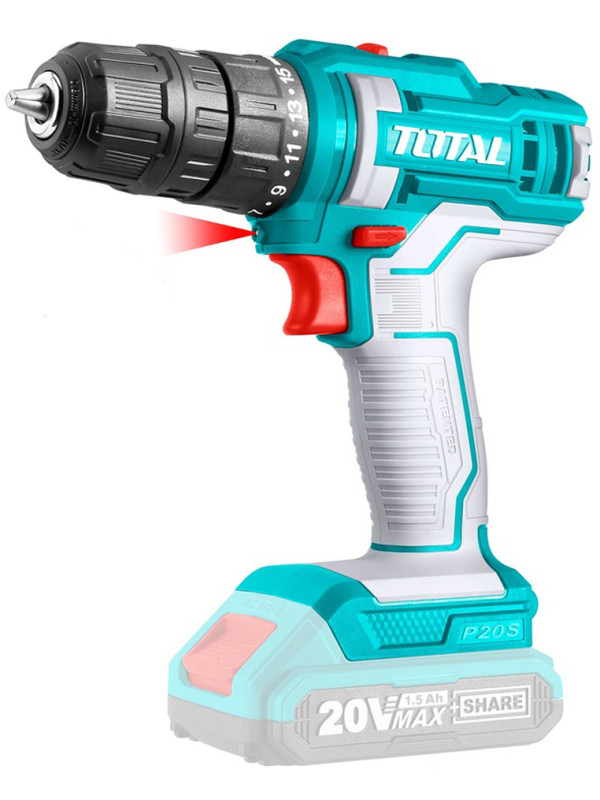 Дрель-шуруповерт Total TDLI20028