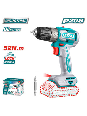 Дрель-шуруповерт Total TDLI204531 (без АКБ) комплектация