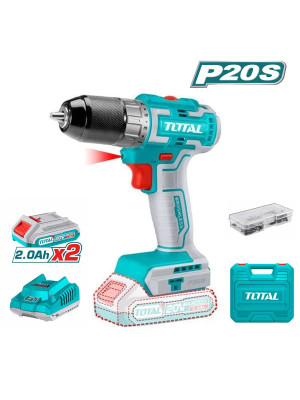 Дрель-шуруповерт Total TDLI20508 комплектация