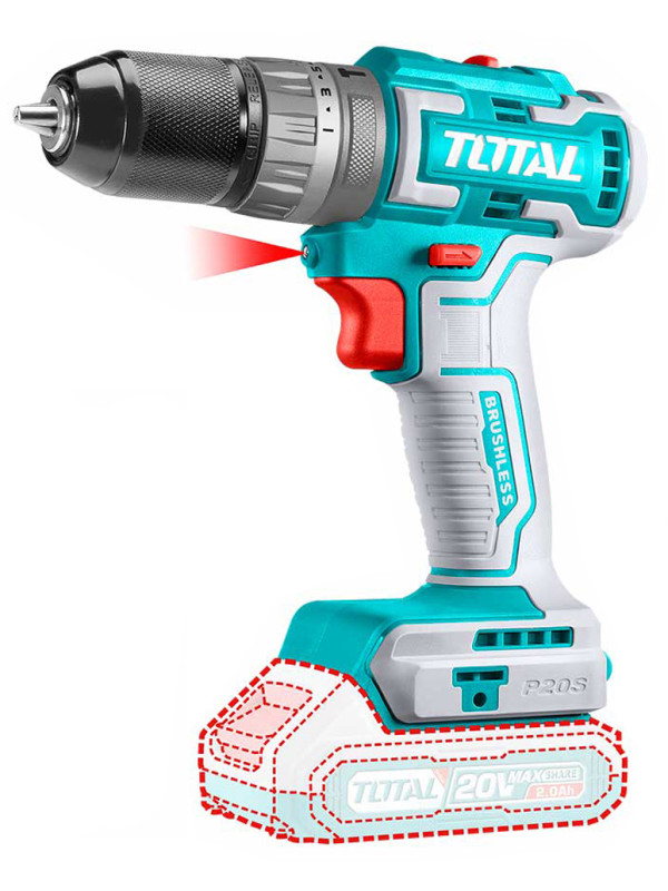 Дрель-шуруповерт Total TIDLI20508