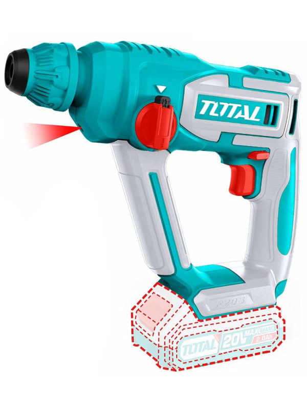 Перфоратор Total TRHLI20168 (без АКБ)