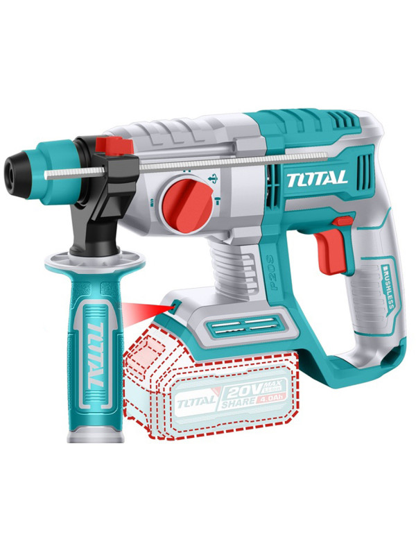 Перфоратор Total TRHLI20208 (без АКБ)