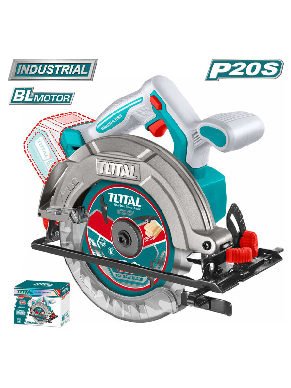 Циркулярная пила Total TSLI1652 (без АКБ) характеристики
