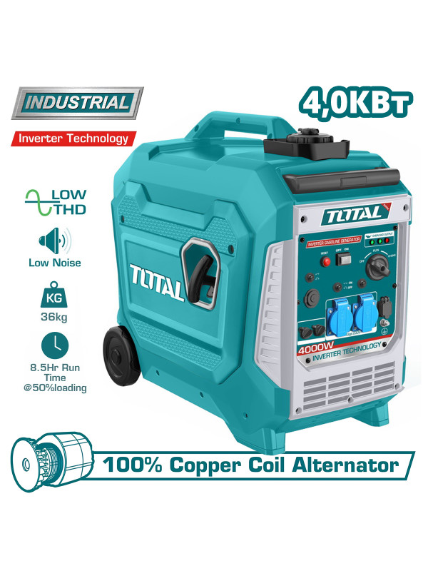 Бензиновый генератор Total TP547506E характеристики