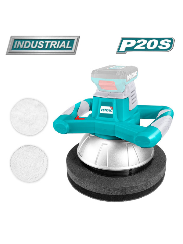 Полировальная машина Total TOPLI2001 (без АКБ) комплектация