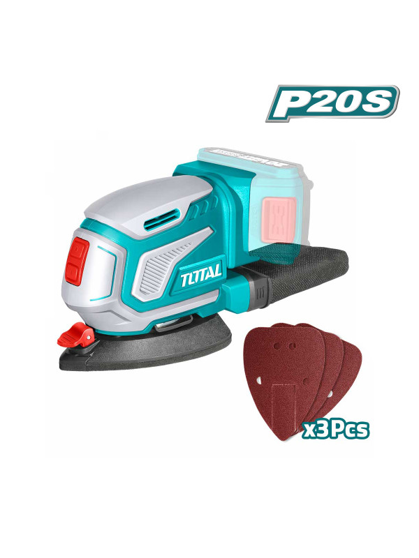 Дельташлифмашина Total TDSLI2051 (без АКБ) комплектация