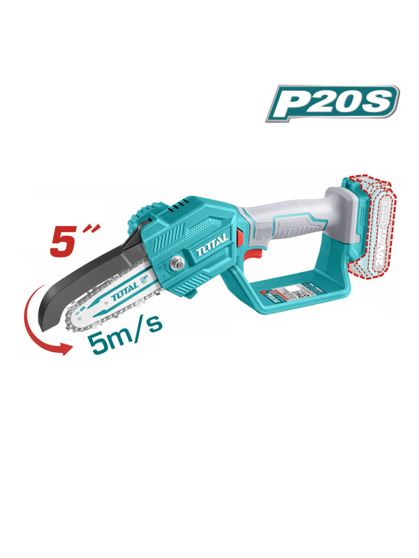 Пила цепная аккумуляторная Total TGSLI2058 (без АКБ) характеристики