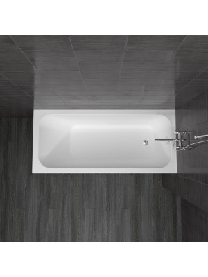 Ванна акриловая Triton Ника 180x80 в интеьрере вид сверху