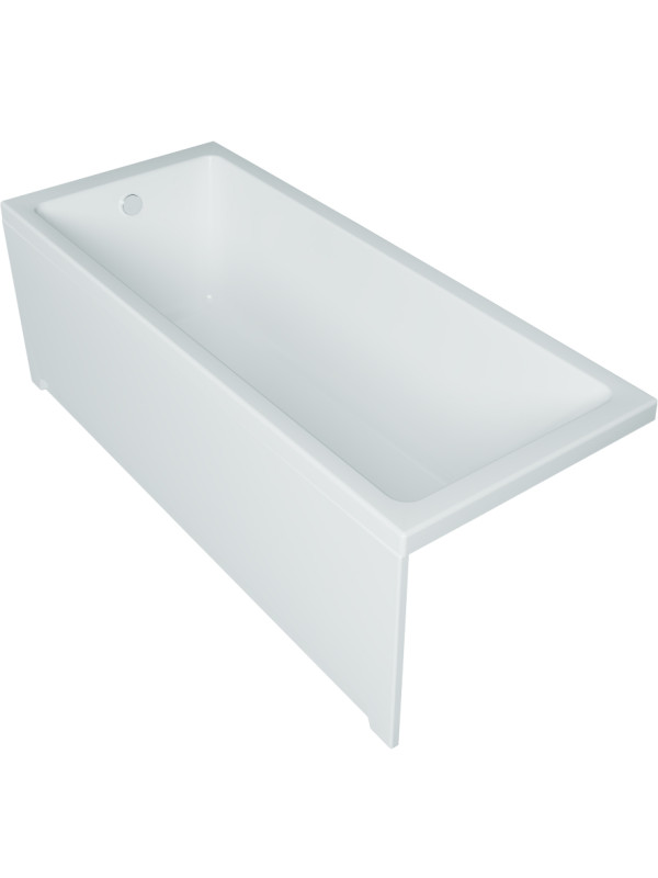 Ванна акриловая Triton Аура 160x70 (с ровным дном) вид сбоку