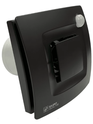 Вытяжной вентилятор Soler&Palau Silent Dual-100 Matt Black сбоку