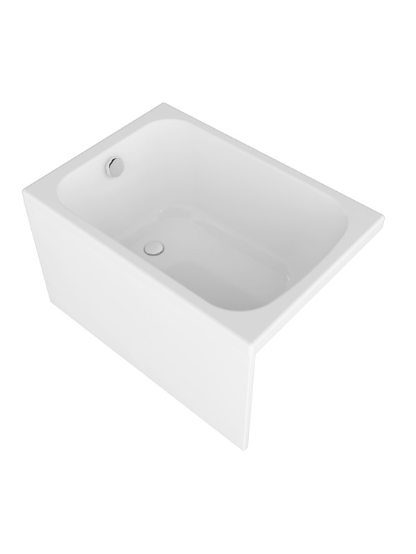 Ванна акриловая Triton Литл 100x70 вид сбоку