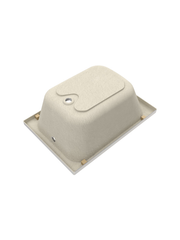 Ванна акриловая Triton Литл 100x70 вид снизу