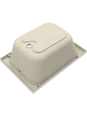 Ванна акриловая Triton Литл 100x70 вид снизу