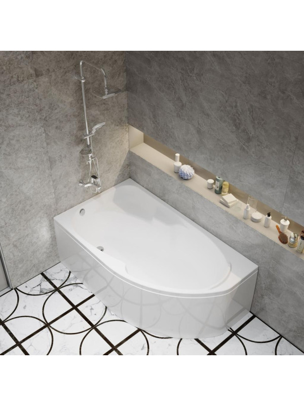 Ванна акриловая Triton София 150x95 R в интерьере