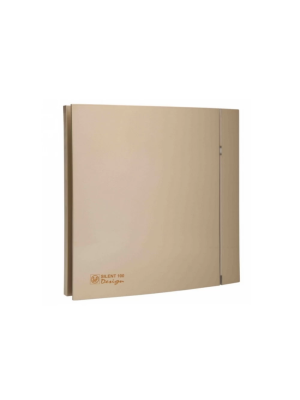Вытяжной вентилятор Soler&Palau Silent-100 CHZ Champagne Design под углом