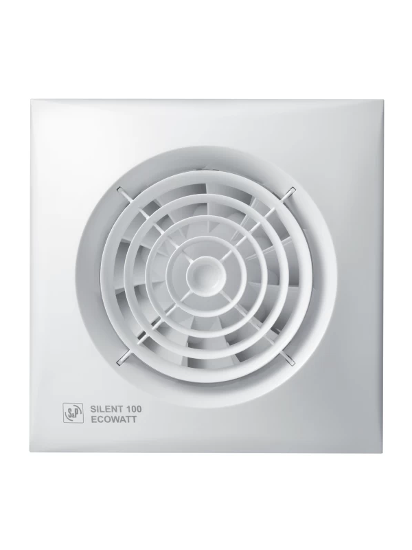 Вытяжной вентилятор Soler&Palau Silent-100 CHZ Ecowatt White