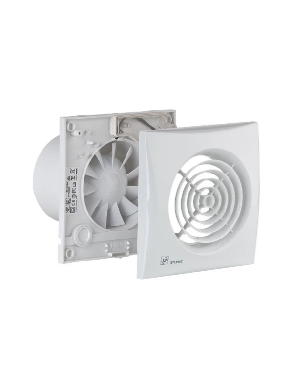 Вытяжной вентилятор Soler&Palau Silent-100 CHZ Ecowatt White съемная панель