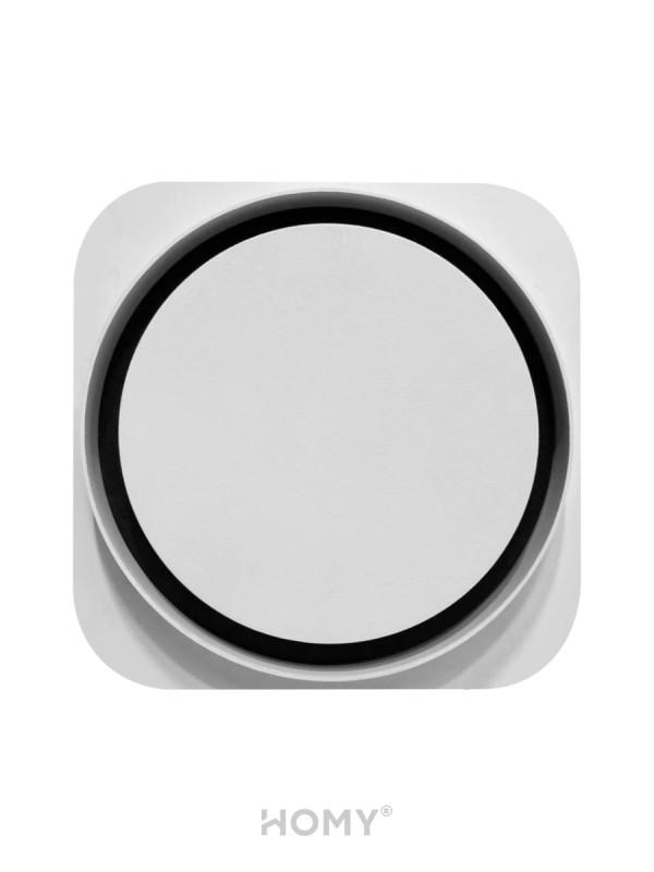 Теневой диффузор HOMY AIR Lite Круглый AL100W (d150) белый закрыт