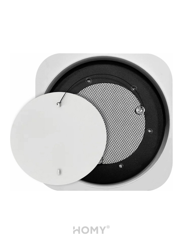 Теневой диффузор HOMY AIR Lite Круглый AL100W (d150) белый спереди