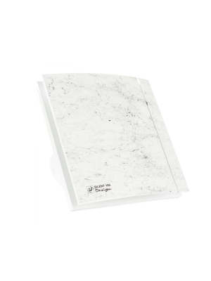 Вытяжной вентилятор Soler&Palau Silent-100 CHZ Marble White Design под углом