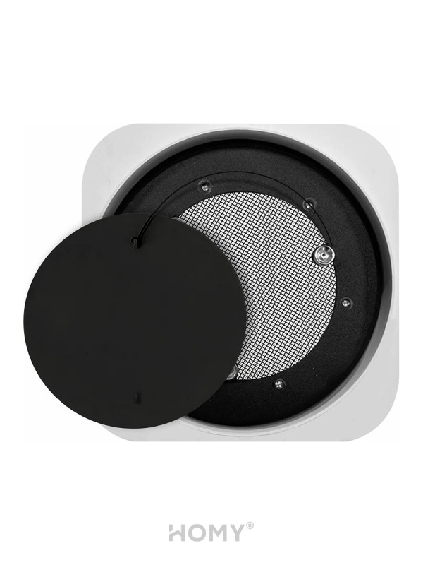 Теневой диффузор HOMY AIR Круглый AL100B (d150) черный спереди