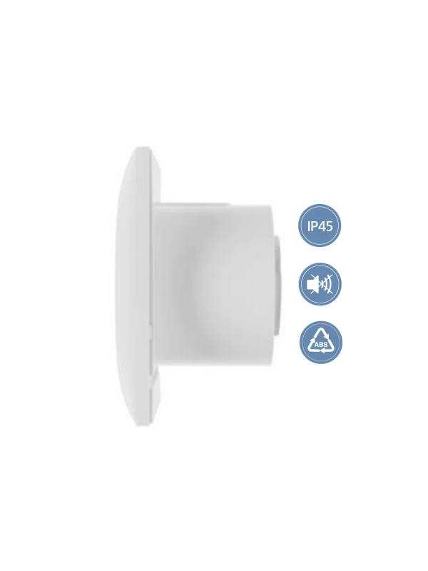 Вытяжной вентилятор Soler&Palau Silent-100 CZ Ecowatt сбоку