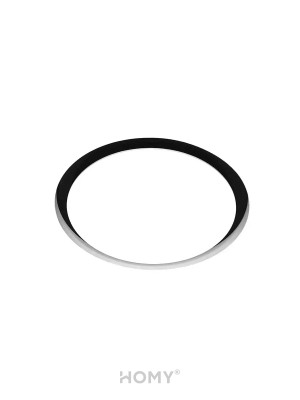 Теневой диффузор с вентилятором с таймером HOMY AIR Lite Круглый AL100WT (d150) белый в интереьере