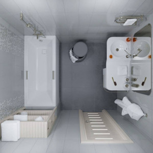 Ванна акриловая Triton Алекса 170x75 (с ножками) в интерьере